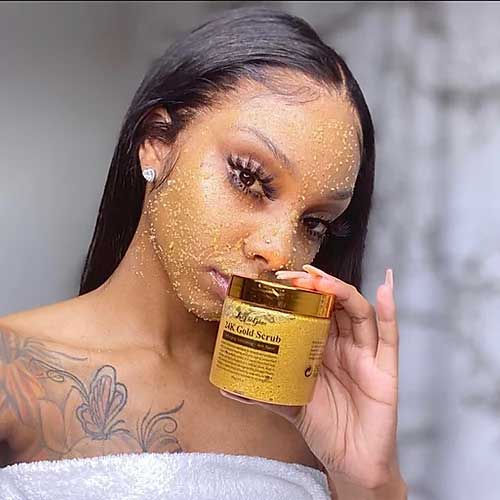 24K Gold Glow Scrub